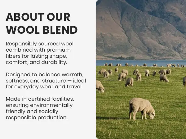 About our wool blend